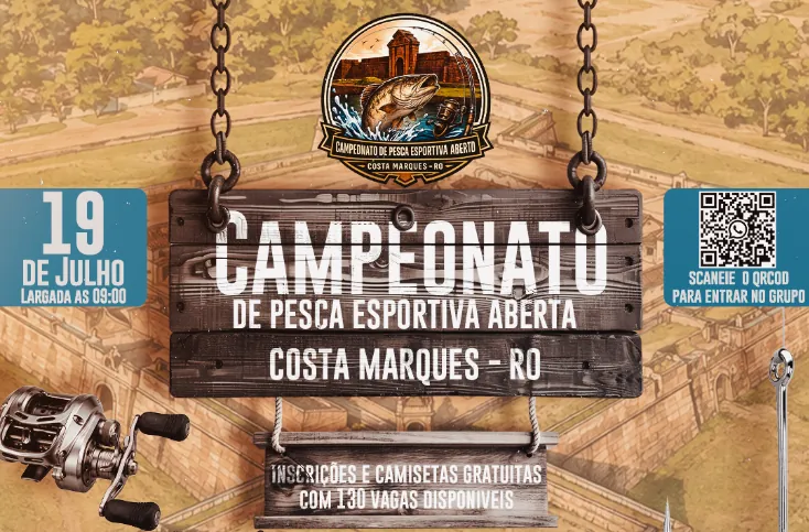 Campeonato de Pesca Aberto - Costa Marques